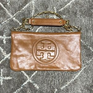 Tory Burch tan leather crossbody